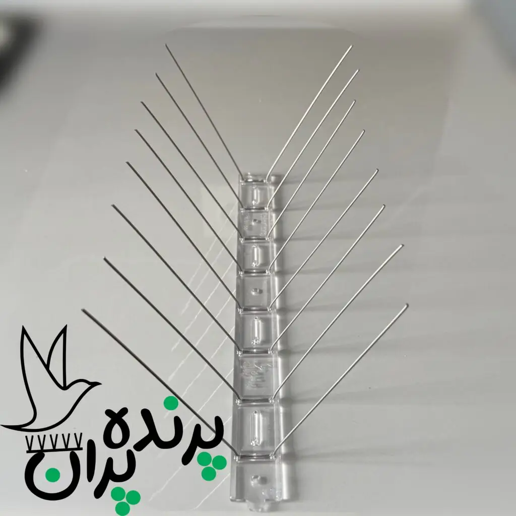 پرنده پران 16 جلو شاخه استیل با پایه پلی کربنات
