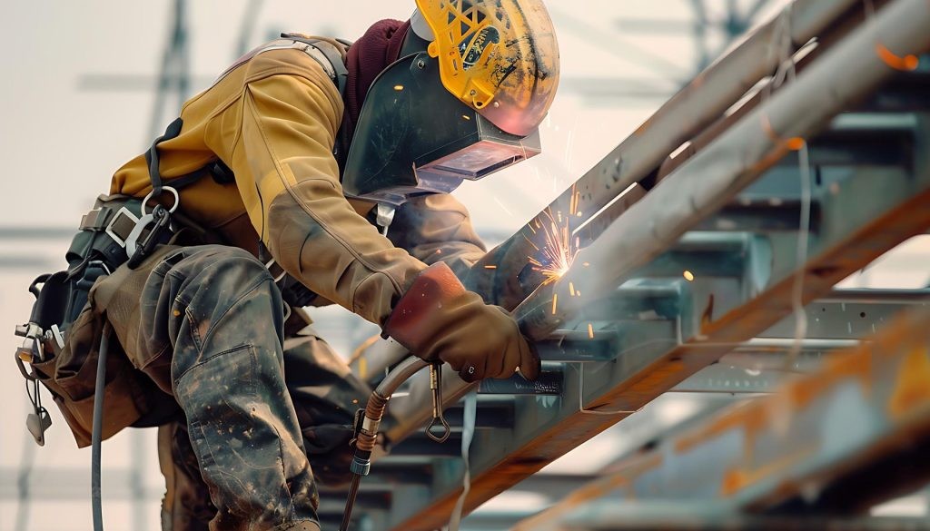 ایمنی در جوشکاری با Rope Access چگونه تامین می‌شود؟